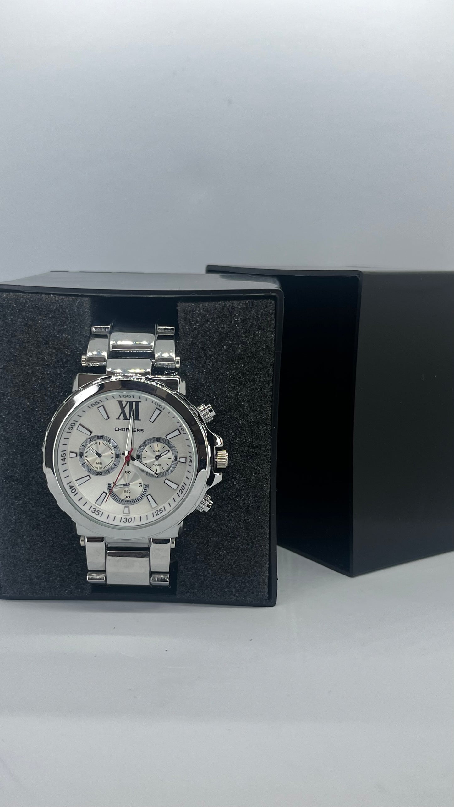 Valessi Executive Silver White – Gümüş Çelik Kordon Beyaz Kadran – Erkek Saat