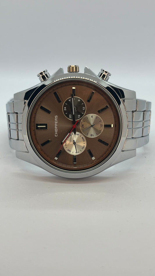 Valessi Elegance Chrono – Gümüş&Rose Sınırlı Üretim Erkek Saat