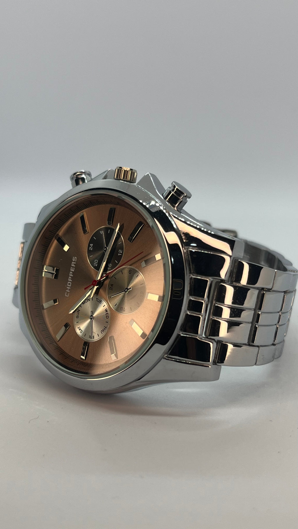 Valessi Elegance Chrono – Gümüş&Rose Sınırlı Üretim Erkek Saat