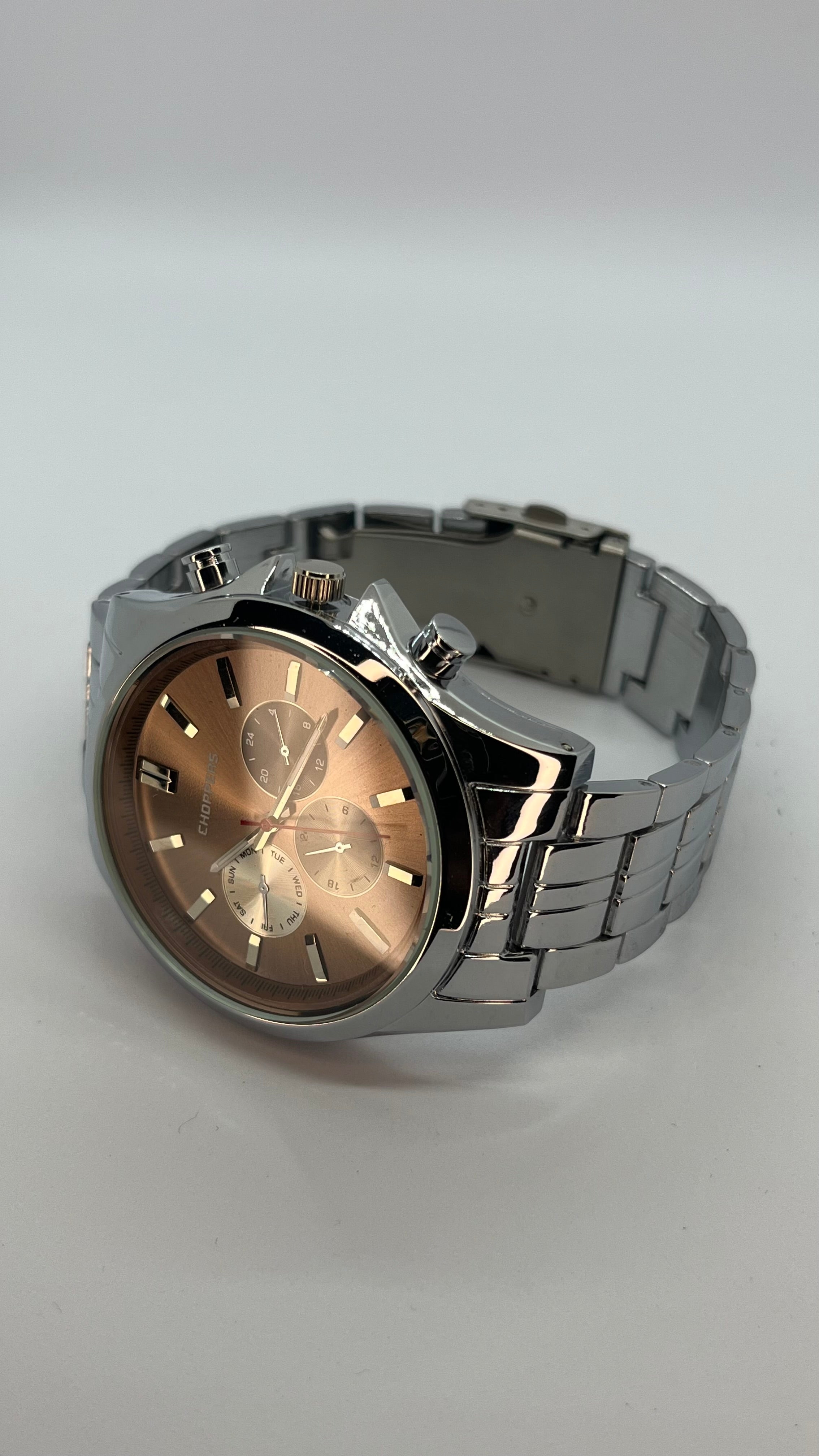 Valessi Elegance Chrono – Gümüş&Rose Sınırlı Üretim Erkek Saat