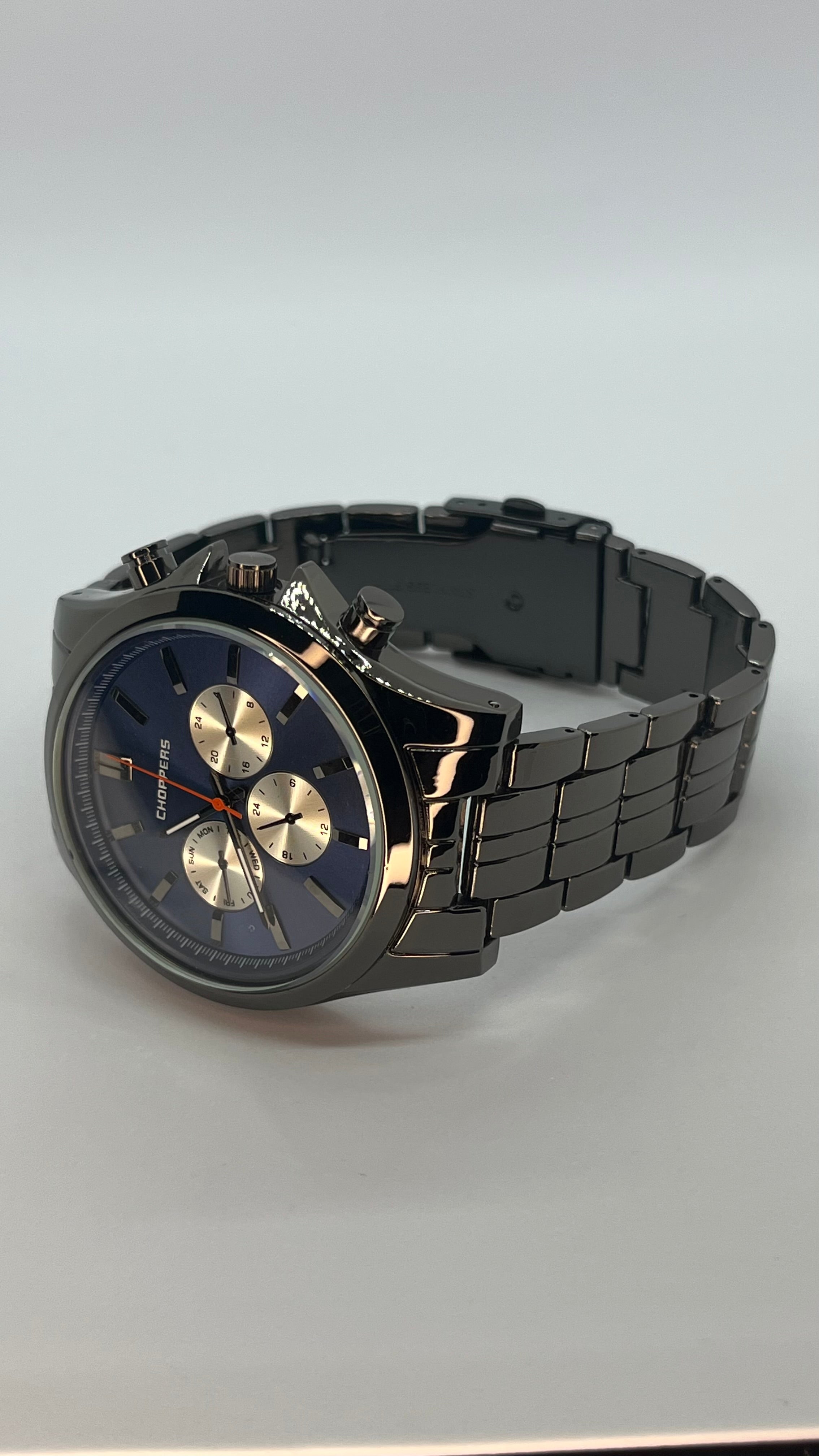 Valessi Elegance Chrono – Siyah&Mavi Sınırlı Üretim Erkek Saat