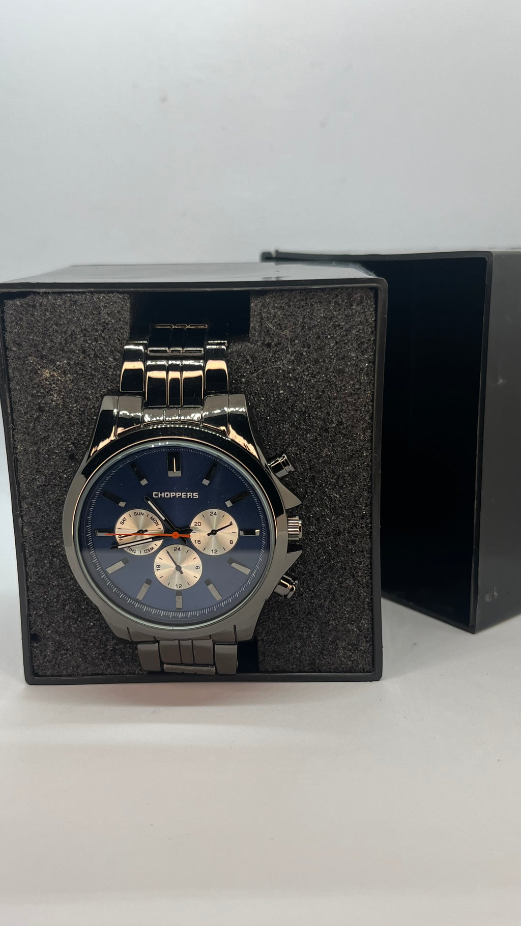 Valessi Elegance Chrono – Siyah&Mavi Sınırlı Üretim Erkek Saat