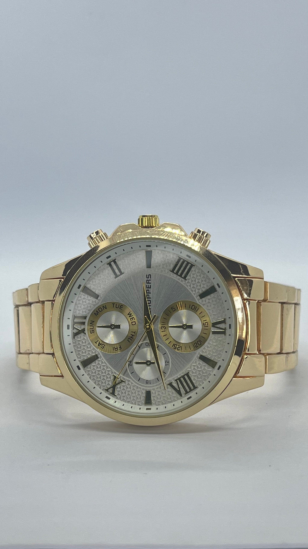 Valessi Executive Gold Steel – Beyaz Kadran Premium Çelik Saat