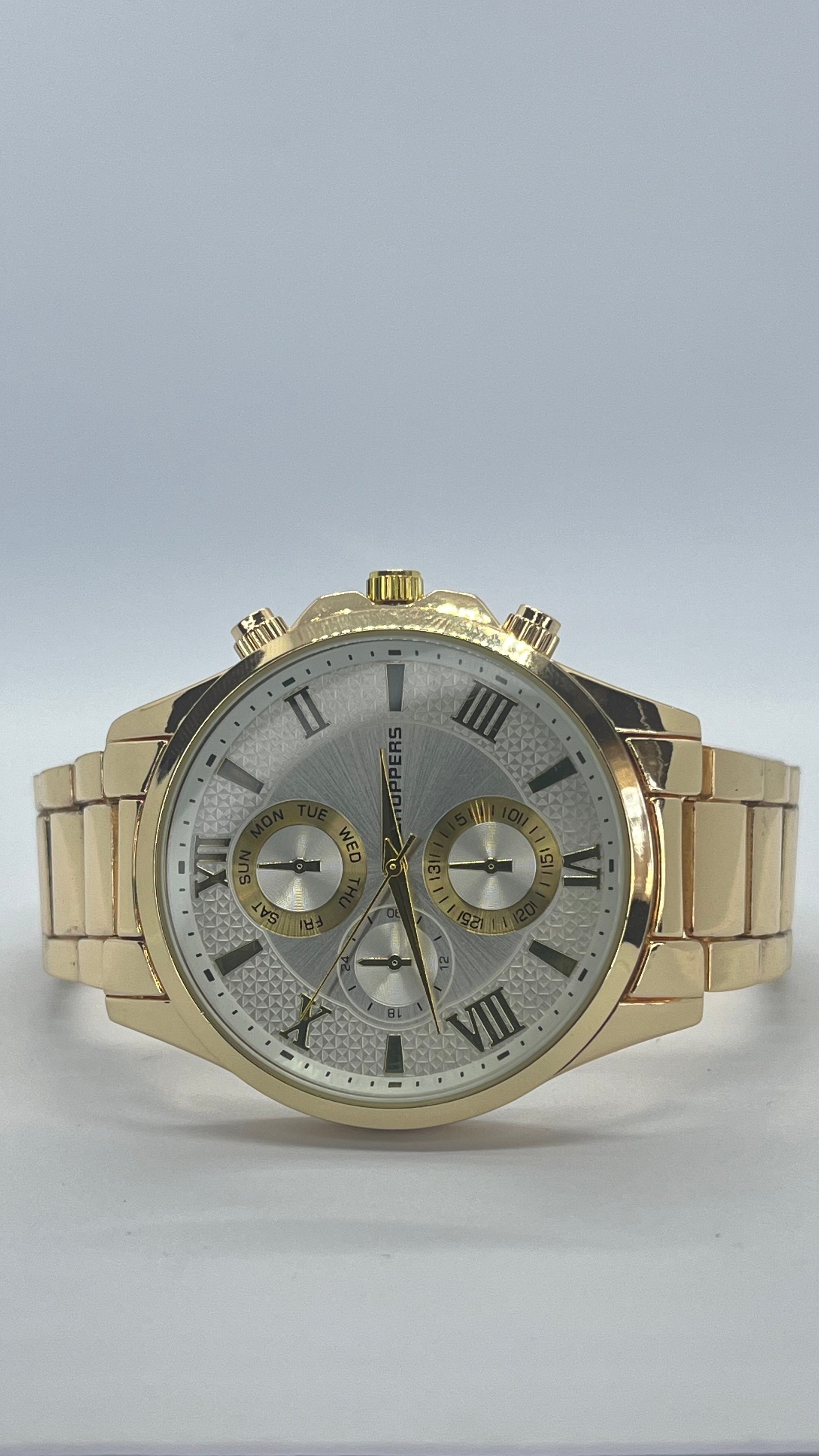 Valessi Executive Gold Steel – Beyaz Kadran Premium Çelik Saat