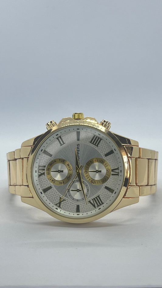 Valessi Executive Gold Steel – Beyaz Kadran Premium Çelik Saat