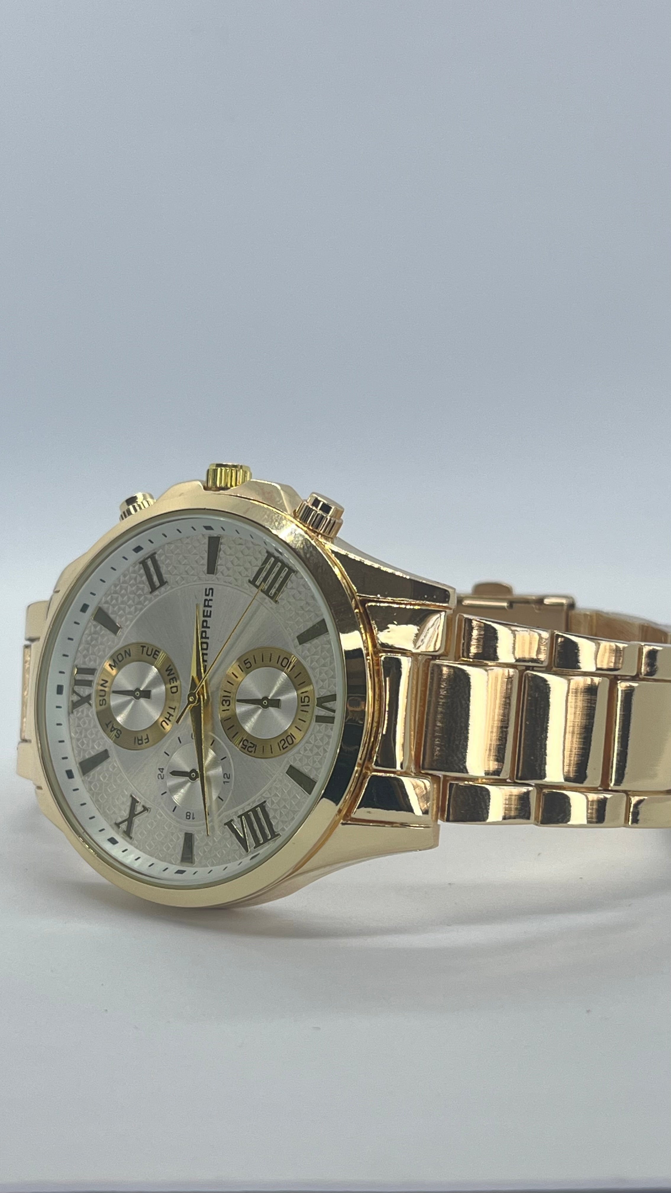 Valessi Executive Gold Steel – Beyaz Kadran Premium Çelik Saat