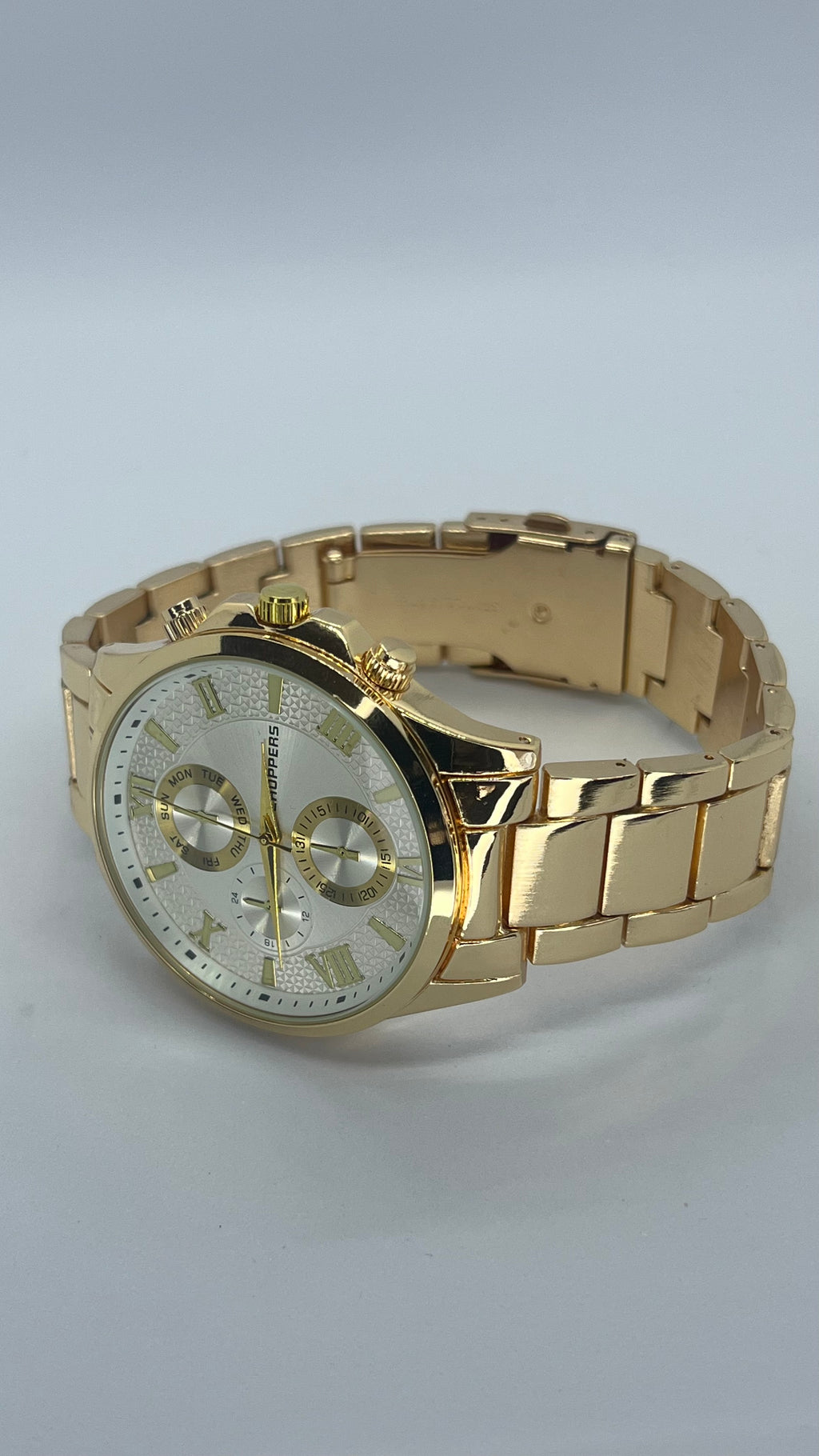 Valessi Executive Gold Steel – Beyaz Kadran Premium Çelik Saat