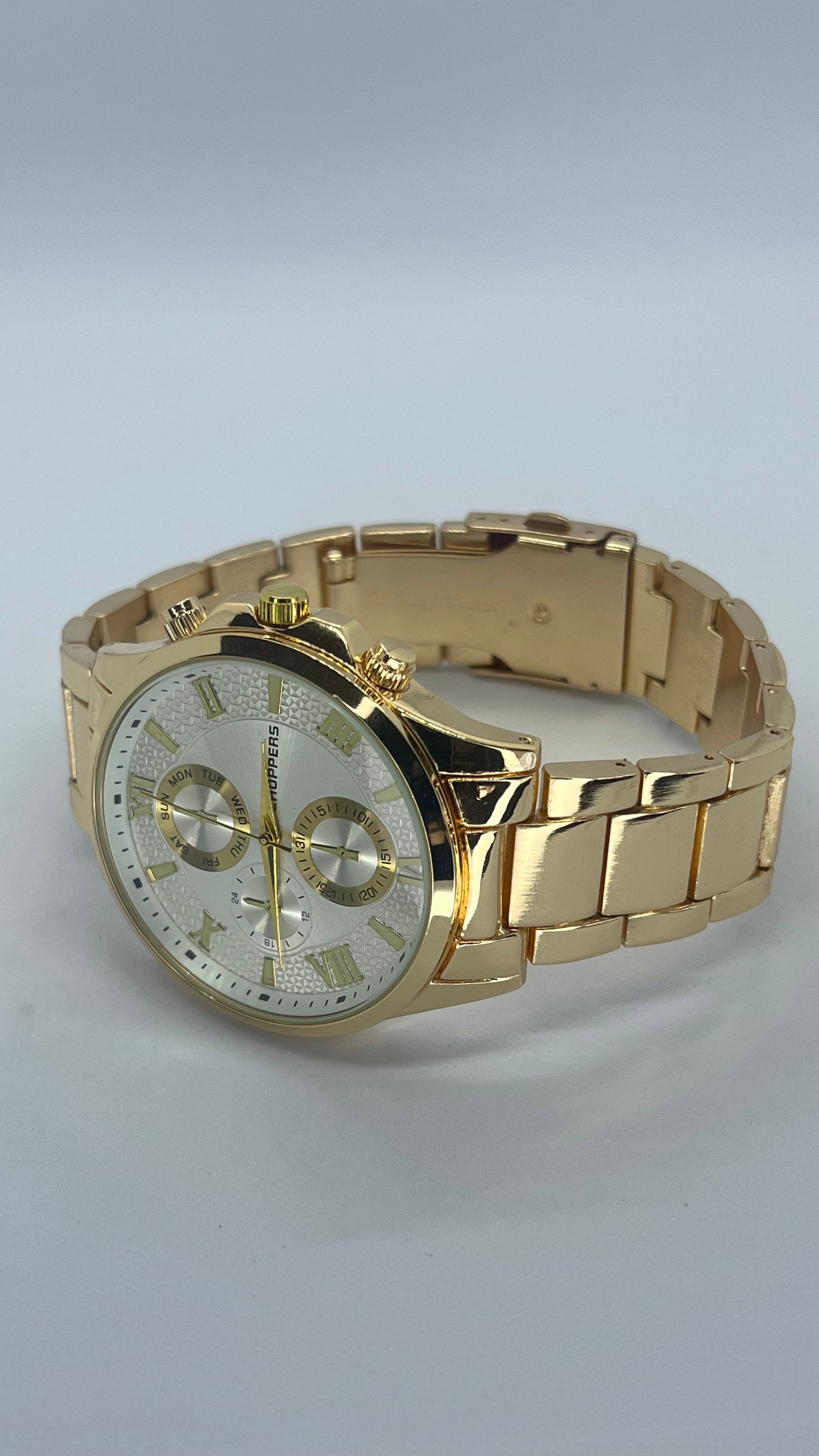 Valessi Executive Gold Steel – Beyaz Kadran Premium Çelik Saat