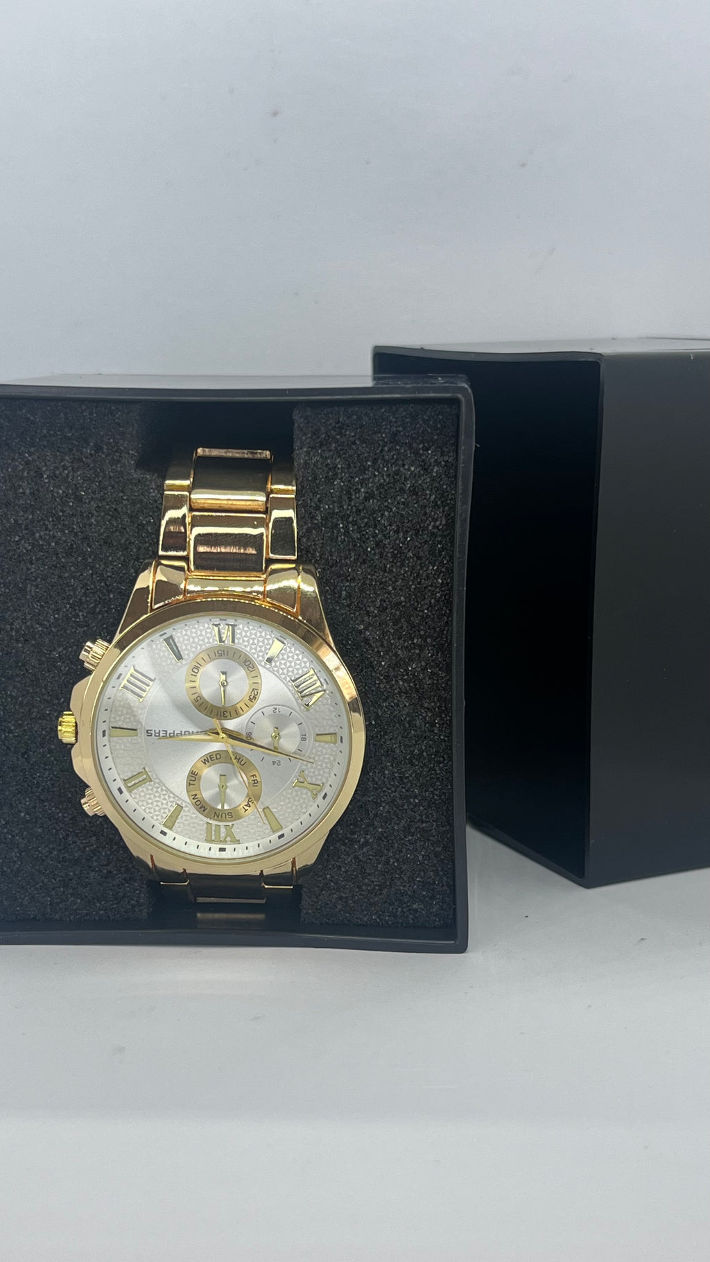 Valessi Executive Gold Steel – Beyaz Kadran Premium Çelik Saat