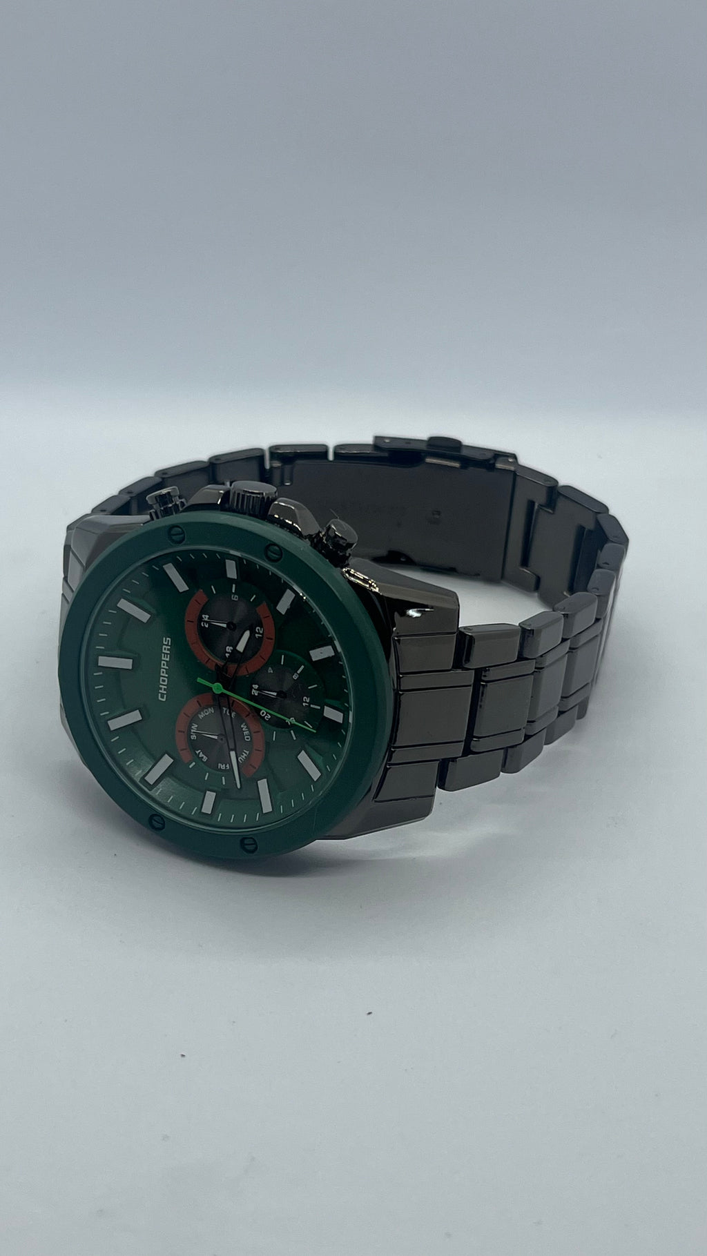 Valessi Executive Green Black – Yeşil Kordon Siyah Kadran – Erkek Saati