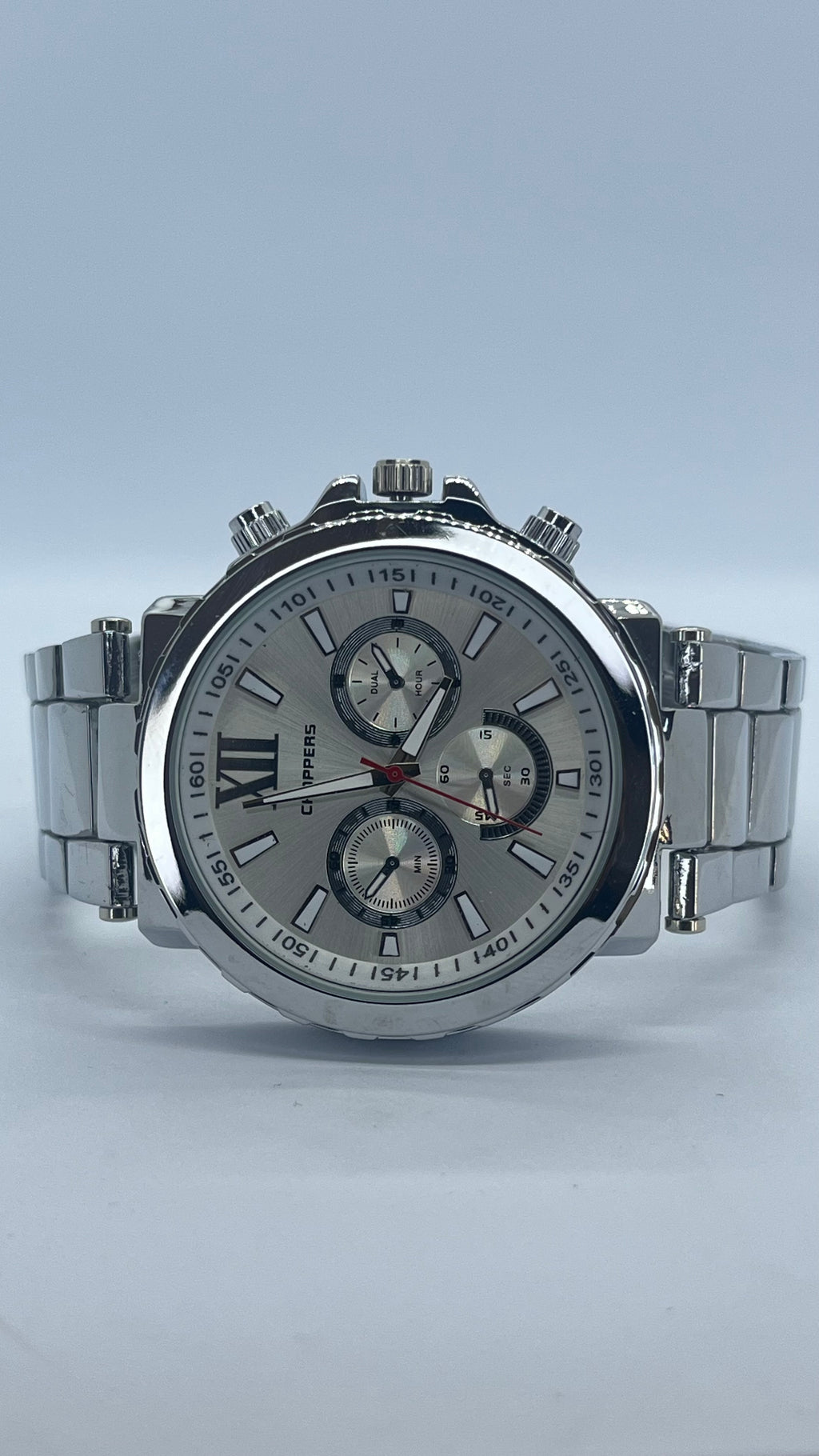 Valessi Executive Silver White – Gümüş Çelik Kordon Beyaz Kadran – Erkek Saat