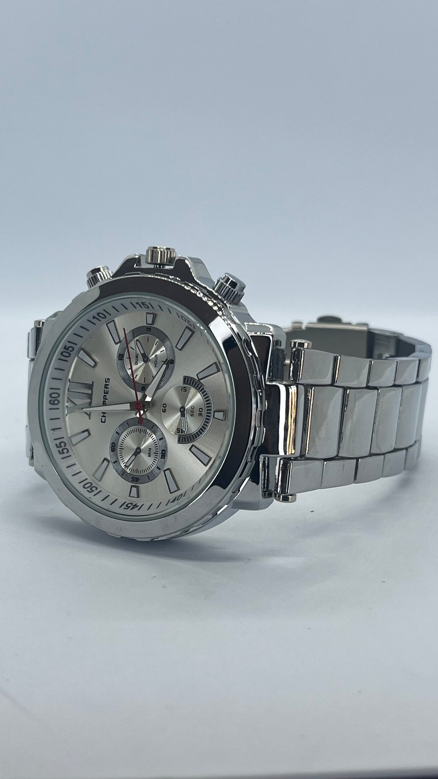 Valessi Executive Silver White – Gümüş Çelik Kordon Beyaz Kadran – Erkek Saat