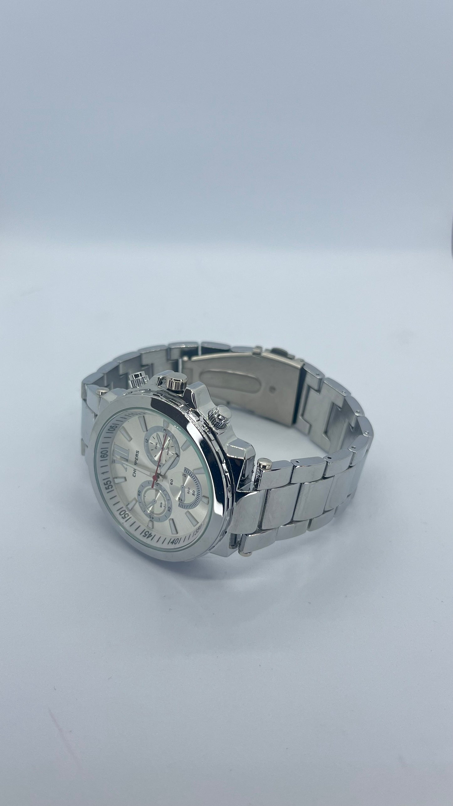 Valessi Executive Silver White – Gümüş Çelik Kordon Beyaz Kadran – Erkek Saat