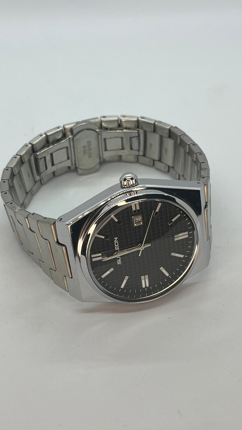 Valessi Executive Silver Black – Gümüş Çelik Kordon Siyah Kadran