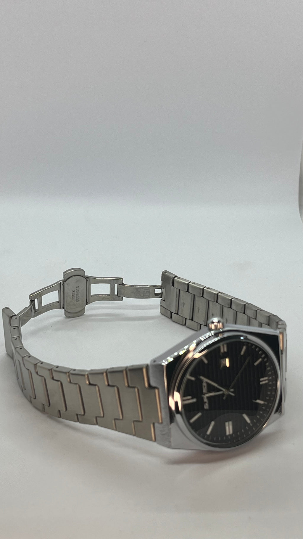 Valessi Executive Silver Black – Gümüş Çelik Kordon Siyah Kadran